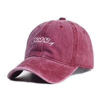 Hat Retro Washed Old Embroidery