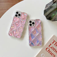 Sheepskin Rhombus Anti-fall Soft Case For Mobile Phone
