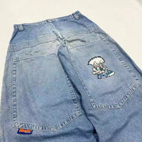 High Street Hip Hop Fashion Brand Jeans Male