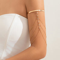 Butterfly Flower Tassel Bracelet Star Shell