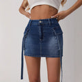 Womens Stylish Hip-hugging Mini Skirt