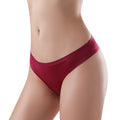 Underwear Women's Ice Silk Seamless Low Waist  One Piece Large Size Cotton Briefs