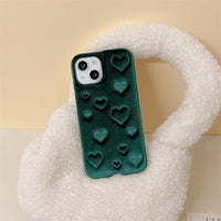 Plush Full Screen Love Phone Case