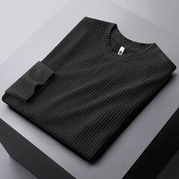 Men's Solid Color Bottoming Shirt Thickened Sweater