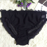 Panties Sexy Translucent Silk Ladies Triangle