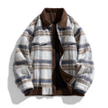 Vintage Woolen Female Clip Cotton-padded Coat
