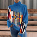 New High Neck Long Sleeve Sweaters Women's Clothing