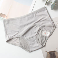 Women's Breathable Mid-high Waist Physiological Pants Leak-proof Sanitary Panties