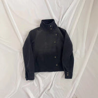 Washed Long-sleeve Denim Jacket For Couples