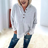 Women's New Hooded Loose Top Sweater