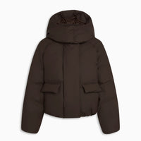 Detachable Hooded Zip-up Cotton Coat
