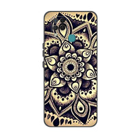 Transparent Soft Shell Painted Mobile Phone Case