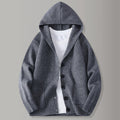 Mens Knitted Fashion Lapel Sweater Cardigan