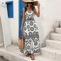 Casual And Stylish Mid-length Backless Slip Dress