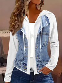 Womens Long-sleeve Hooded Jacket
