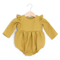 Baby Girl Rompers Long Sleeve Romper Jumpsuits One