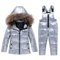 Children's sling down jacket