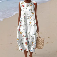 Fashionable Round-Neck Dress For Women