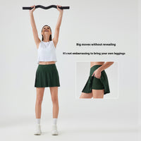 Double Layer Anti-exposure Three Points Exercise Skort