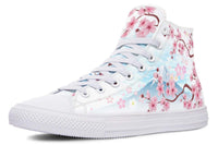 Printed Couple High-top Canvas Shoes