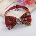 Men's Steampunk Fabric Butterfly Bow Tie