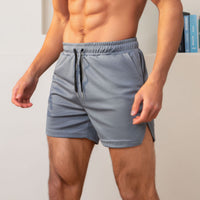 Men's Mesh Quick-drying Breathable Shorts Solid Color