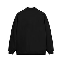 Fashion Stitching Loose Lapel Sweater Men