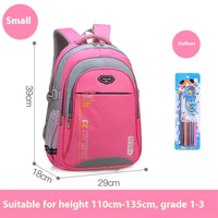 Primary School Student Schoolbag Male Grade 1-3-6 Schoolbag