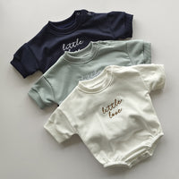 Alphabet Embroidery Baby Short Sleeved Kazakhstan