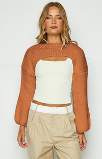 Temperament Long Sleeve Short Casual Sweater