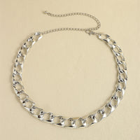 New Waist Chain Acrylic Accessory Belt With Skirt Dress Waist Chain Rectangular X Chain Decorative Waist Seal Body Chain