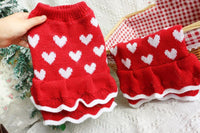 Princess Dress New Year Festive Warm Sweater Dog Christmas
