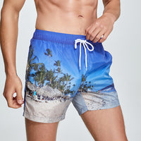 Loose Design Beach Water Park Swimming Trunks
