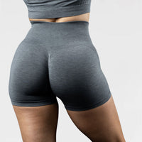 Women's Fashionable Side Jacquard Fitness Shorts