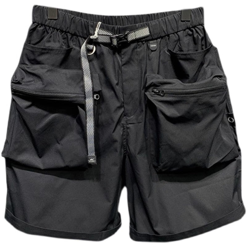 Summer Large Size Loose Pockets Workwear Shorts Men's Trendy Handsome Casual Shorts