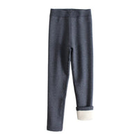 Girls' Wool Lined Thickened Leggings