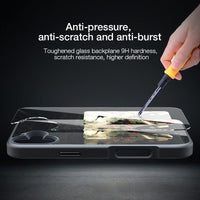 DIY Four-color Ai E-ink Screen NFC Projection Screen Phone Case Glass