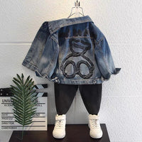 New Boy's Autumn Denim Jacket Western Style Top
