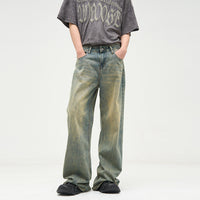 All-match American Retro Wide-leg Pants