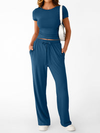 New Casual Slimming Y2K Two-Piece Set For Women
