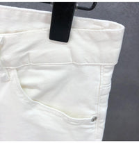 Summer Thin Cropped Denim Shorts For Men