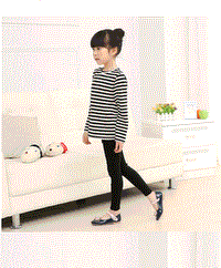 Girls' Leggings Spring And Autumn Children Slim-fitting Long Pants