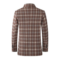 Men's Suit Jacket Single-row Two-button Casual Slim-fitting Suit Top