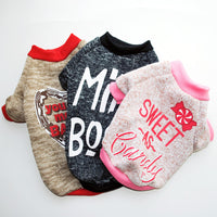 Fleece Sweater Fabric Soft And Comfortable Dog Autumn And Winter Warm Clothes