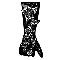 Creative All-match Hollow Template Tattoo Sticker