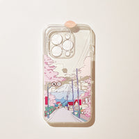 Transparent Scenery Phone Case For IPhone New