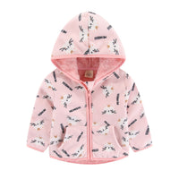 Spring And Autumn Girls' Polar Fleece Boy's Thick Jacket Sweatshirt