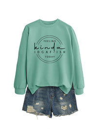 Elegant Women's Round Neck Long-sleeved Sweater