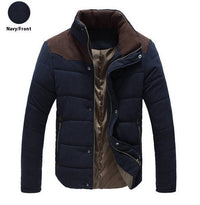 Thickened Men's Cotton Clothing Casual Jacket