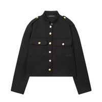 Women's Fashionable Casual Single Breasted Jacket